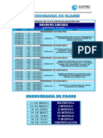 Cronograma de Clases y Pagos Sanitaria