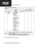 DELA CRUZ - LAC 1 - 002 - Individual Learning Monitoring Plan - Bugtongnapulo INHS