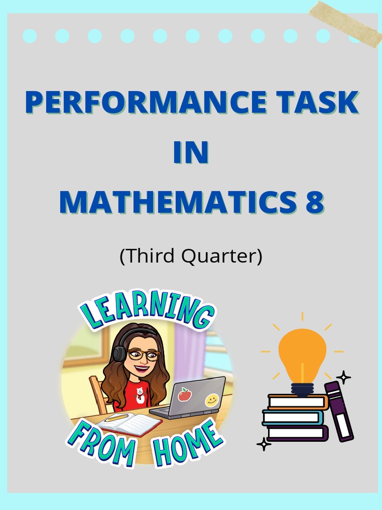 Math 8 Performance Task Guide | PDF