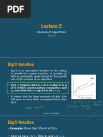 Lec - 2 - Analysis of Algorithms (Part 2)