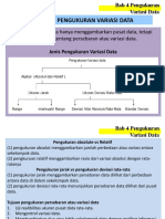 Bab 4 Pengukuran Varias Data