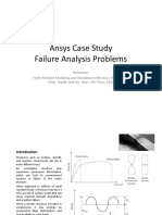 12 Ansys Case Study - Failure Analysis Problems
