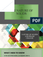 Q3 Module 2A - Nature of Solids and Phase Changes 1