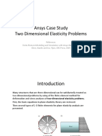 07 Ansys Case Study - Two Dimensional Elasticity Problems