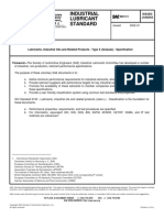 Industrial Lubricant Standard: Issued JAN2002
