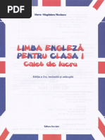 Limba Engleza - Clasa 1 - Caiet de Lucru