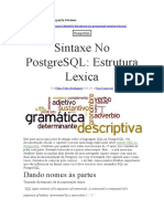 Dicas Importantes Do PostgreSQL PGAdmin