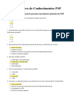 Quiz PC PSP - Correção