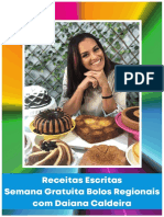 Receitas de Bolos Regionais