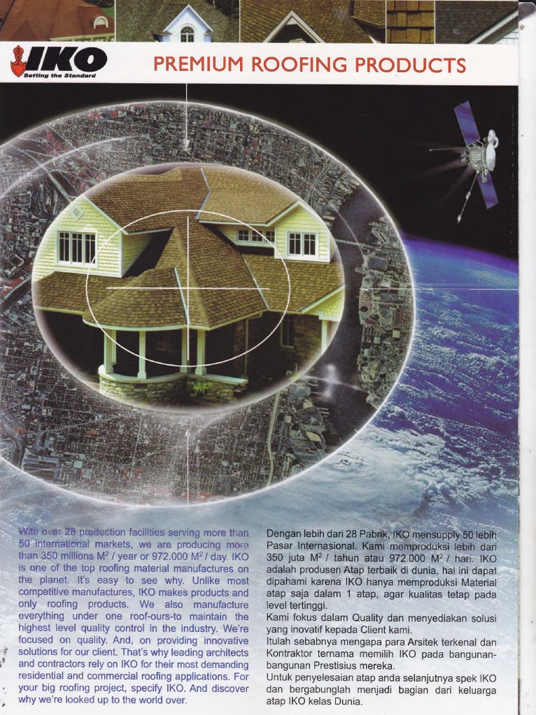 Brosur IKO | PDF | Roof | Building Engineering