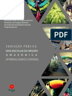 Livro Educação Pública Nas Escolas Da Região Amazônica