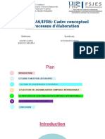 Présentation Processus Et Cadre Conceptuel Des Normes IAS IFRS