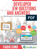 Web Developer Interview Questions