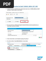 Method Creation For Badi J1IBADI - INDIA - GST - IRN'