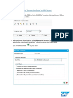 J1IGIRN Tcode Creation Steps