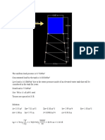 The uniform load pressure is 0