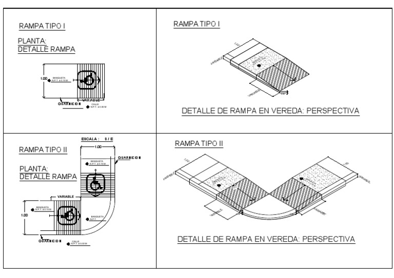 Representación de Rampas en Planta | PDF