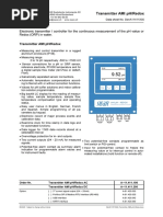 DenA11411X00 Transmitter AMI PH Redox