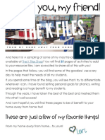 The Best of The K Files Subscriber Freebie