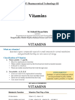 ACCE 407 Vitamins