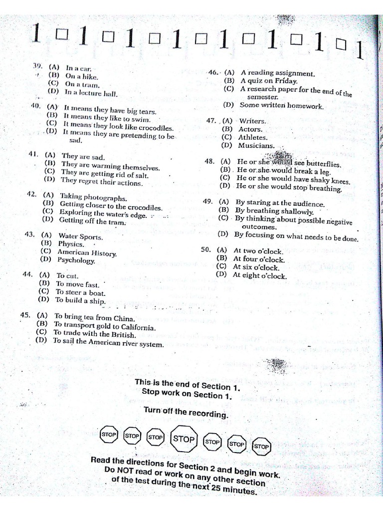 Complete Test 1 2 | PDF