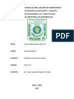 Trabajo N°2 Cuencas Hidrográficas Del Perú