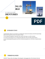 Surveying in Removable Partial Dentures