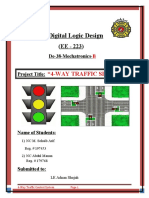 Digital Logic Design: "4-Way Traffic Signal"