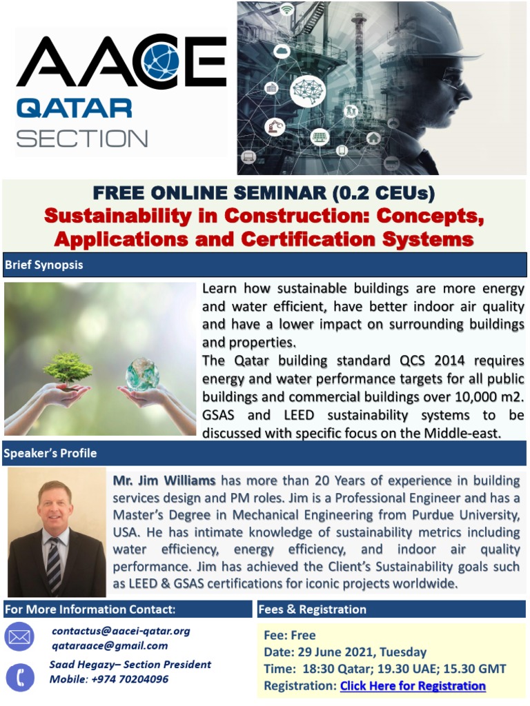 Sustainability In Construction Concept Application And Certification