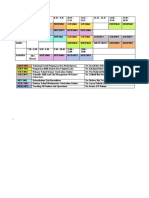 Timetable 3PISMP SN2