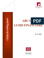 Working Papers Collection the ABC of the Financial World 2019 8 Table of Content.