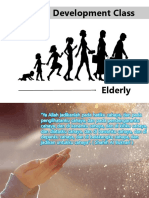 Elderly (Lifespan Development Class)
