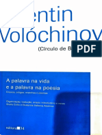 VOLOCHÍNOV - A Palavra Na Vida e Na Poesia - Ed. 34