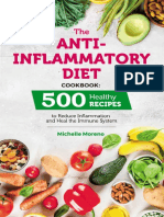 The Anti-Inflammatory Diet Cookbook 500 Healthy Recipes To Reduce Inflammation and Heal The Immune System