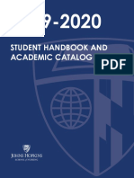 2019-20 Handbook Catalog