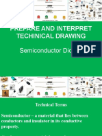 Prepare and Interpret Techinical Drawing: Semiconductor Diodes