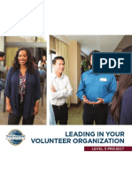 8505 Leading in Your Volunteer Organization