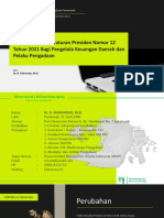 Sosialisasi Perpres 12 Tahun 2021 - Fahrurrazi, IAPI Kalbar