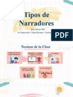 Tipos de Narrador