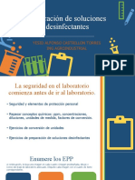 Preparación de Soluciones Desinfectantes