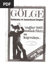 Gölge Ocak 1976