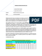 Informe de Produccion - Mayo 2017