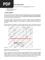 Power Factor Improvement System