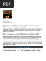 litfiba fata morgana