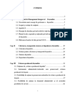 Disertatie Managementul Deseurilor PDF Free