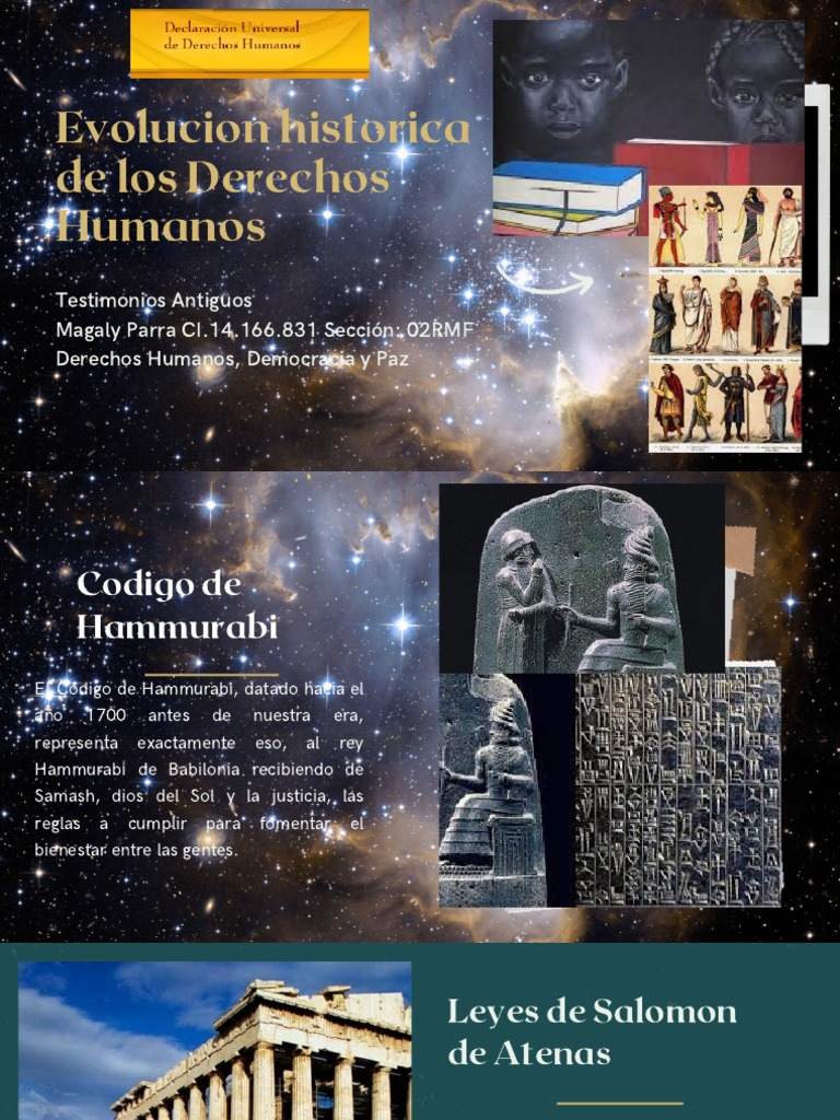 Evolucion Historica de Los Derechos Humanos | PDF