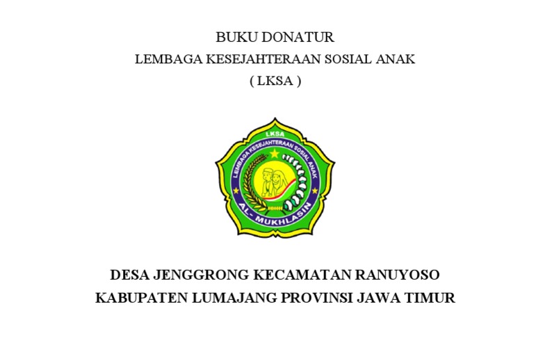 Buku Donatur PDF