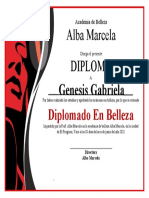 Alba Marcela Diplomas