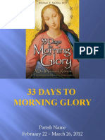 33 Days To Morning Glory Presentation