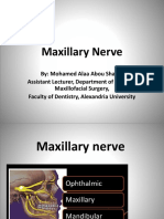 Anatomy - Maxillary Nerve - DR - Mohamed Alaa